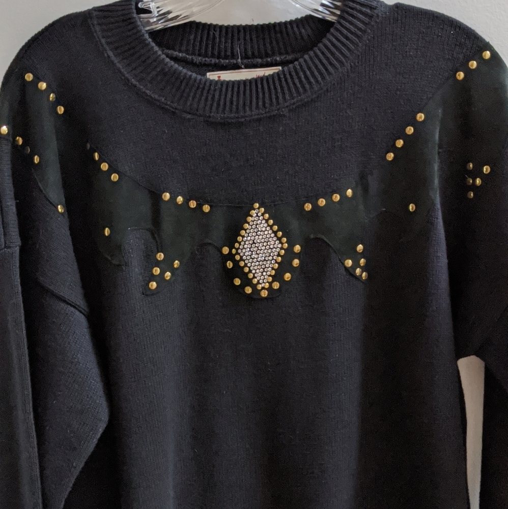 Vintage 80-90s oversized sweater - Picture 3 of 5